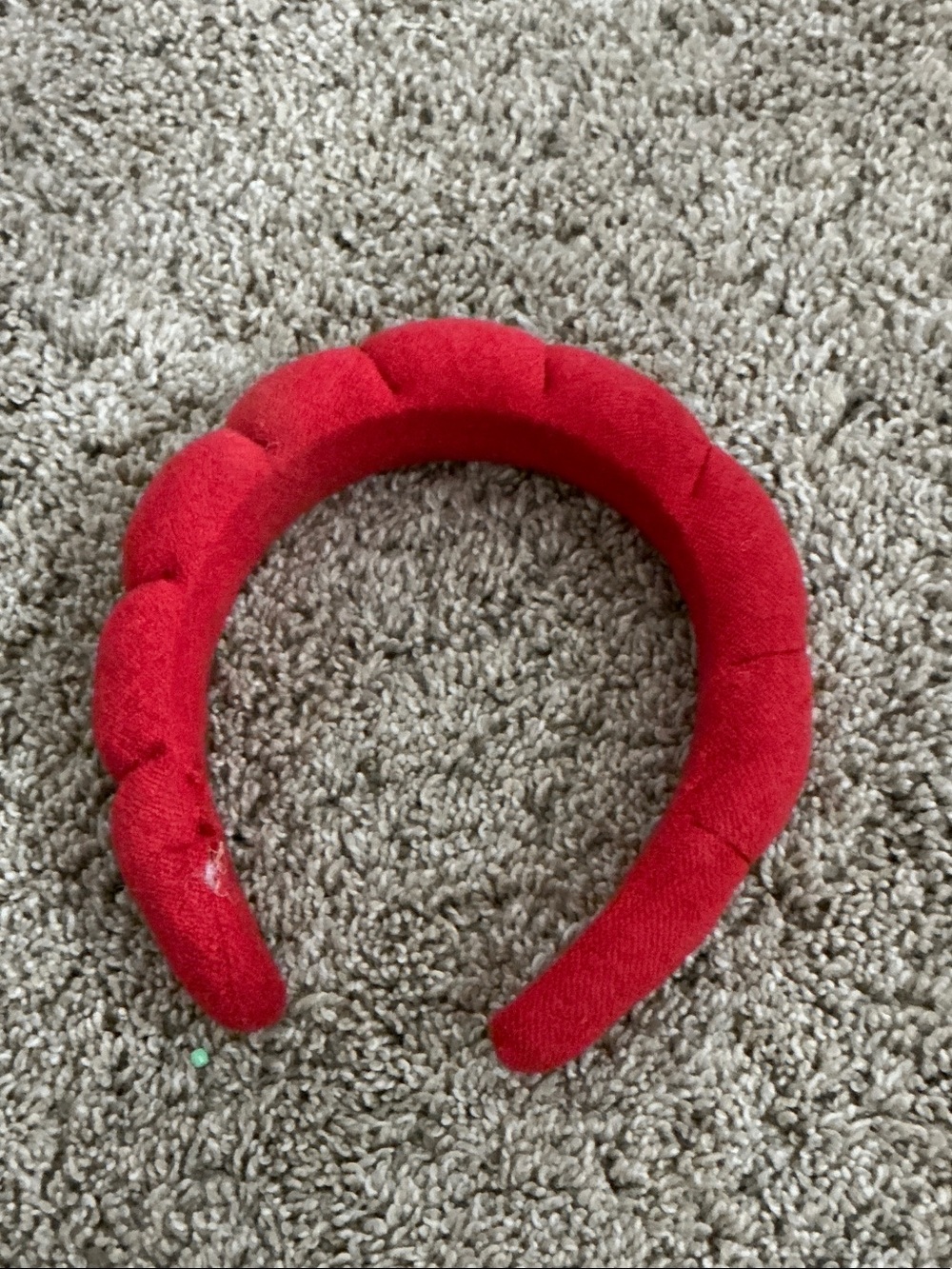 Skincare Padded Red Headband!